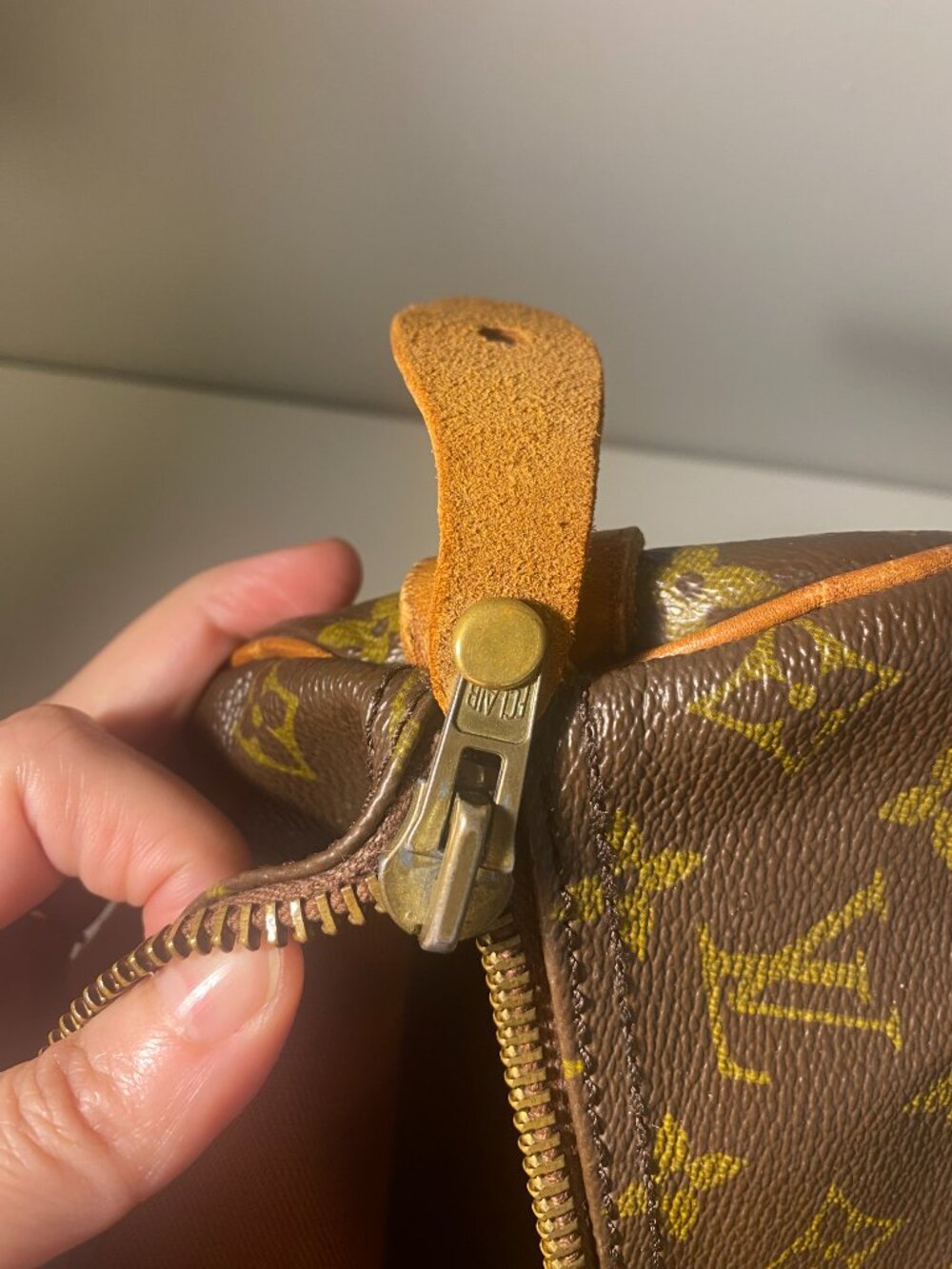 Authentic Louis Vuitton Monogram Speedy 40 Vintage Hand Bag Brown - Picture 4 of 17